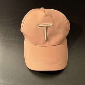 Ted Baker London Baseball Cap Hat Menswear‎ Logo Tan Neutral Casual